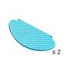 Cleaning Accessory - Rowenta - Zr690202 - 2 Microfiber Mops - Washable - Robot Compatible