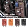 Car Multi-Pocket Hanging Back Seat Storage Bag Anti Kick Pad Accessorty For BMW E30 E34 E36 E39 E46 E52 E53 E60 E61 E62 E70 E71