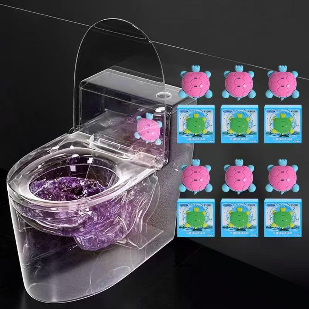 

1pc Toilet Cleaner, Deodorizing And Deodorizing Toilet, Fragrant Toilet, Deodorizing And Long-lasting Blue Bubble Toilet Pink 1pc