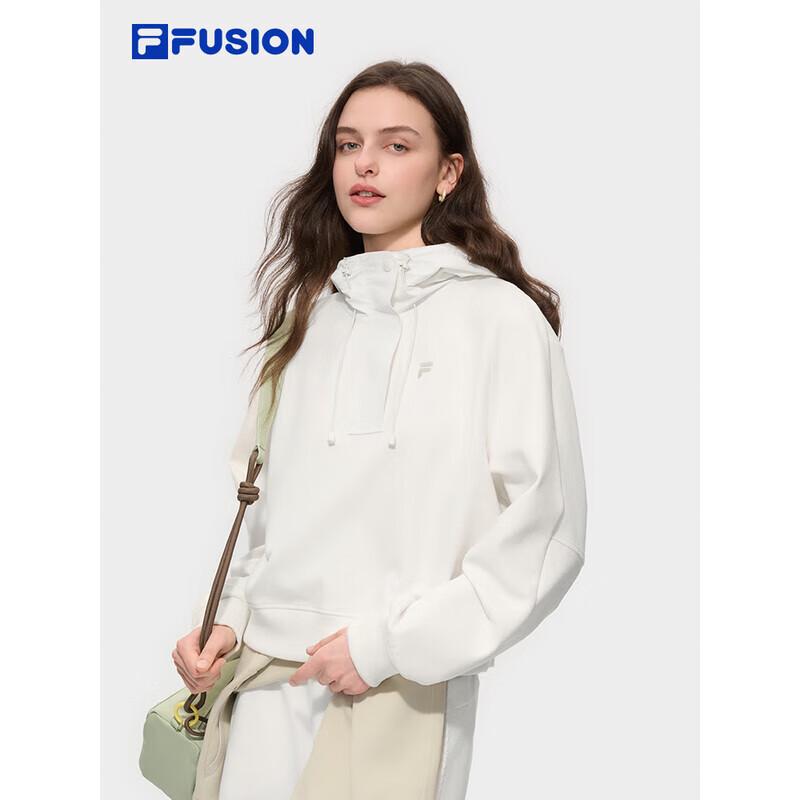 FILA FUSION Women s Hooded Knit Sweatshirt L