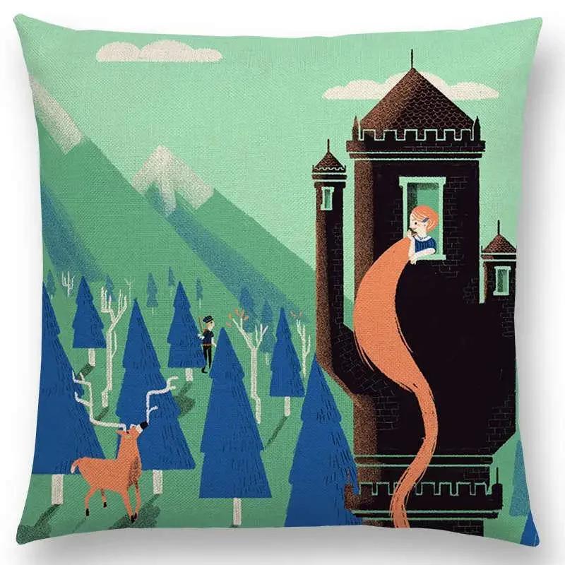 

Супер Мультяшные Животные Наволочка Фламинго Лиса Кит Слон Олень Медведь Кошка Декор Счастливого Дня Наволочка для диванной подушки 66x66cm светло-серый