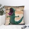 Pillow Cover Lizard Meme Novelty Pillow Case For Sofa Car Home Decor Pillowcases