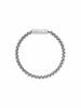 Hyeres Lor H Edition (W) Round Box Chain Bracelet Hl6B46633Ws