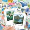 10/30/50pcs Creative Watercolor Travel Life Stickers Aesthetic Cartoon Sticker Scrapbook Phone Luggage Graffiti Decals