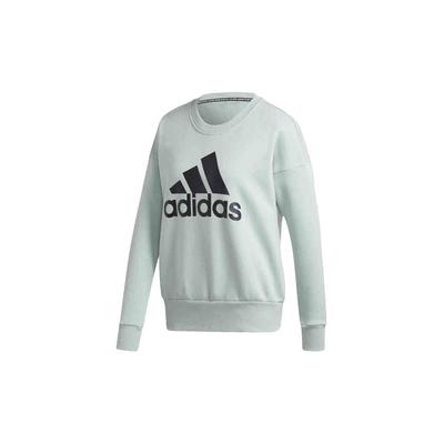 Sudadera Casual Deportiva de Cuello Redondo para Mujer Sudadera Verde Claro FR5101