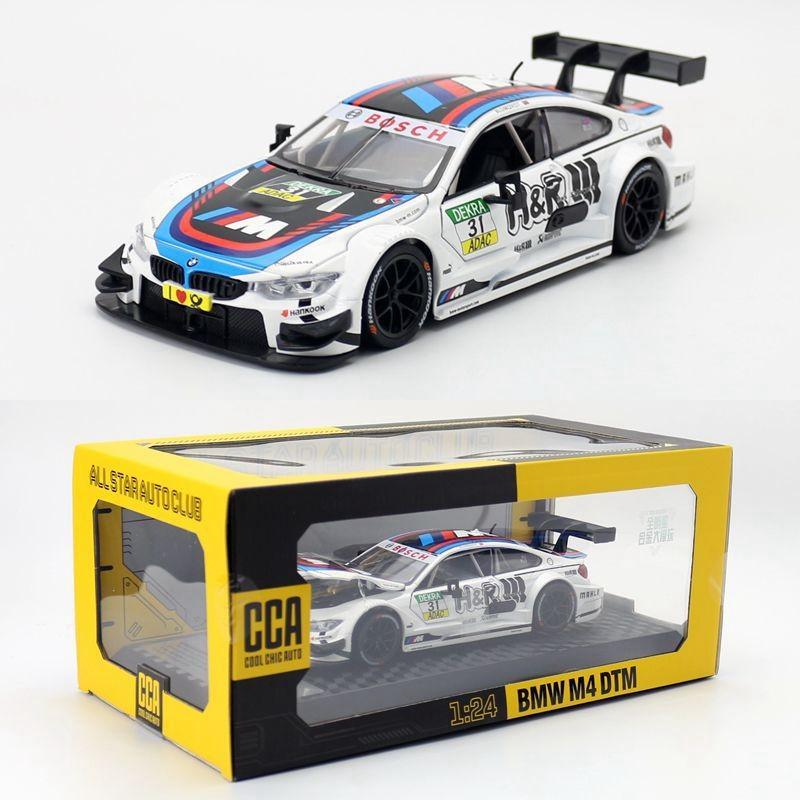 Car Model Alloy Bmw Dtm M4 Race Car With Sound Light For Kids