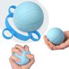 Five Finger Grip Strength Exerciser Sponge Ball Silicone Grip Ring Portable Finger Strength Trainer Grip Ball Tool