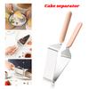 Kuchenschneider, dreieckiger Separator, verstellbarer Edelstahl, Gerät, Form, Kuchenclip, DIY, Dekorieren, Backformen, Küche, Bäckerei