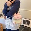 Small Square Bag Women's New Fashion Commuter Shoulder Messenger Bag