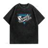 Maglietta Vintage Famous Stars And Straps Taglia L Grunge Y2k Vtg Skater Dirtbike Lavata Vintage Uomo Versatile Alla Moda