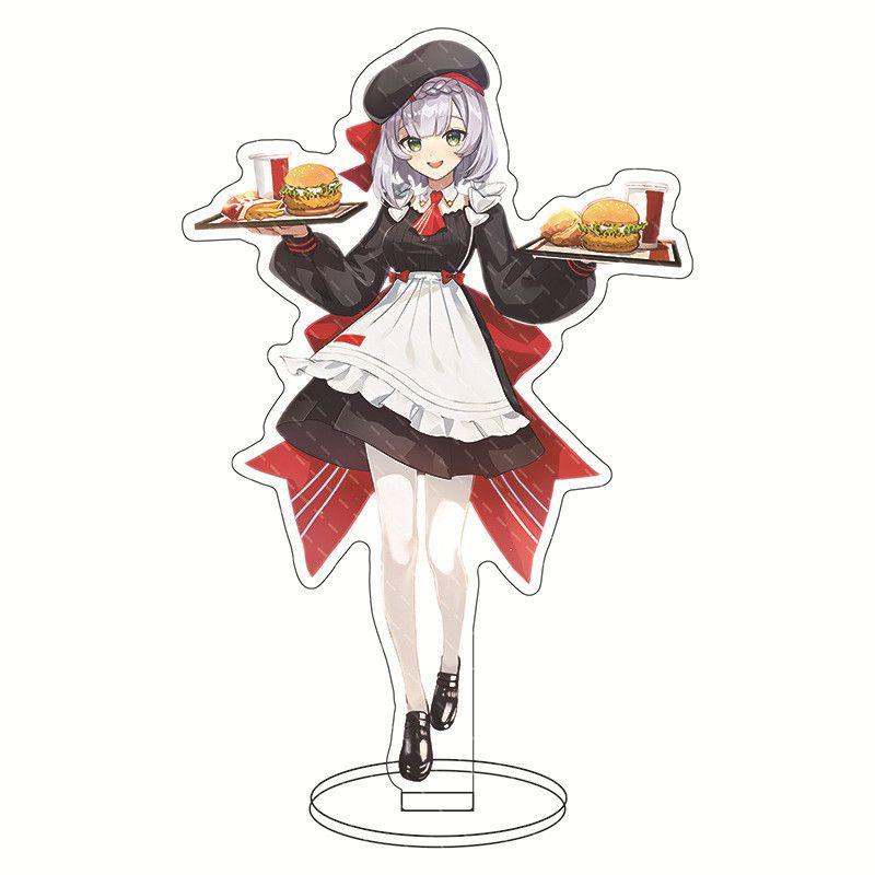 Exquisite Genshin Impact Barbatos Keqing Barbara Acrylic Figure Stand For Display Decor