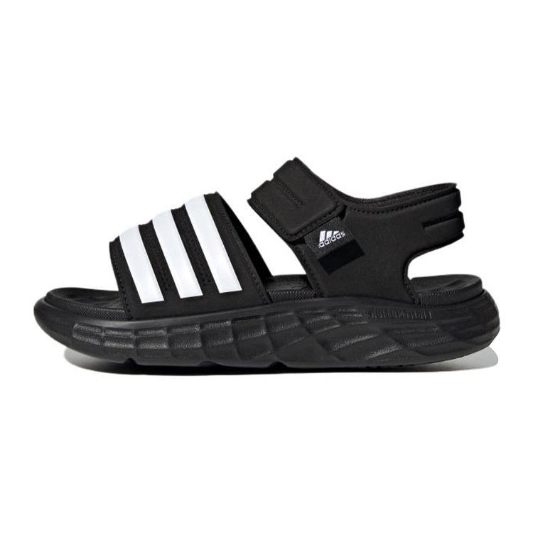 (PS) adidas Duramo Sandals Core Black White Kids HP5832 EU 28