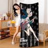 S-Super S-Sonicos Bath Towel Microfiber Soft Water Absorbing Breathable For Girl Kids Decorative Cartoon Beach Towel