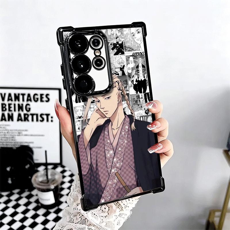 Tokyo Revengers Anime Weiche Handyhülle Für Samsung Galaxy S26 Ultra S25 Edge S24 FE S23 Plus S22 S21 + S20 Galvanisiert Anti-Fall Schutzhülle