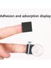 200Pieces Thick Black Multifunction Soft Magnet Foil With Self Adhesive Rubber Magnets For Refrigerator Decoration, Best Quality