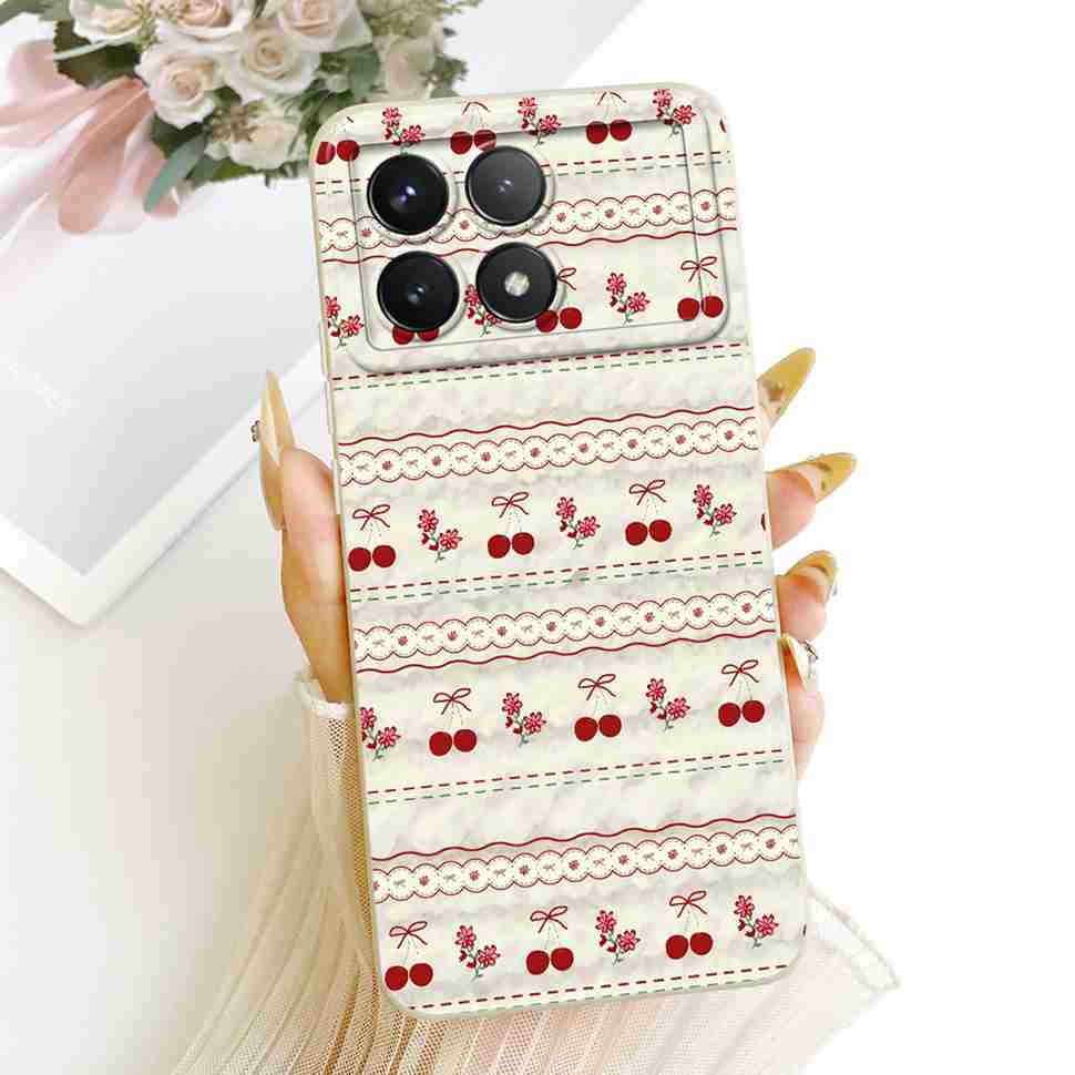 For Redmi K70 23113RKC6C Case Silicone Cute Cartoon Fashion Painting Back Cover For Redmi K 70 K70 5G Phone Cases Bumper Fundas