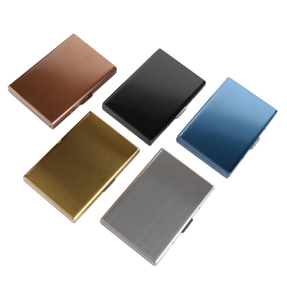Credit Card Box Travel Accessories ID Document Business Card Holder Bank Card Case Card Antimagnetic Case RFID Card Holder
