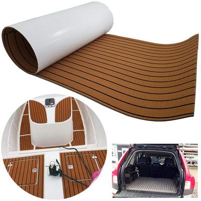 Alfombrilla Universal de Espuma EVA para Suelo de Coche, Barco, Marino, Yate, Cubierta de Teca 94.5"X17.7"