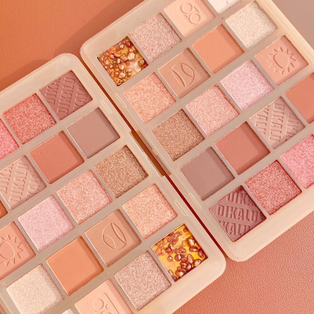 Lidschatten-Palette mit 20 Farben, Perlglanz, matt, wasserfest, ohne Make-up, natürlich aufhellend, Sleeper Silkworm Contouring Eyeshadow, dauerhaftes Make-up