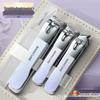 Large Portable Nail Clipper Set - Single Tool for Manicure & Pedicure