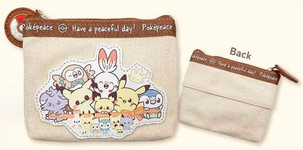 Marimo Craft PokePeace Plüschtier Serie Taschentuchbeutel, Set, B135 x H90 x T35mm, PKP-160