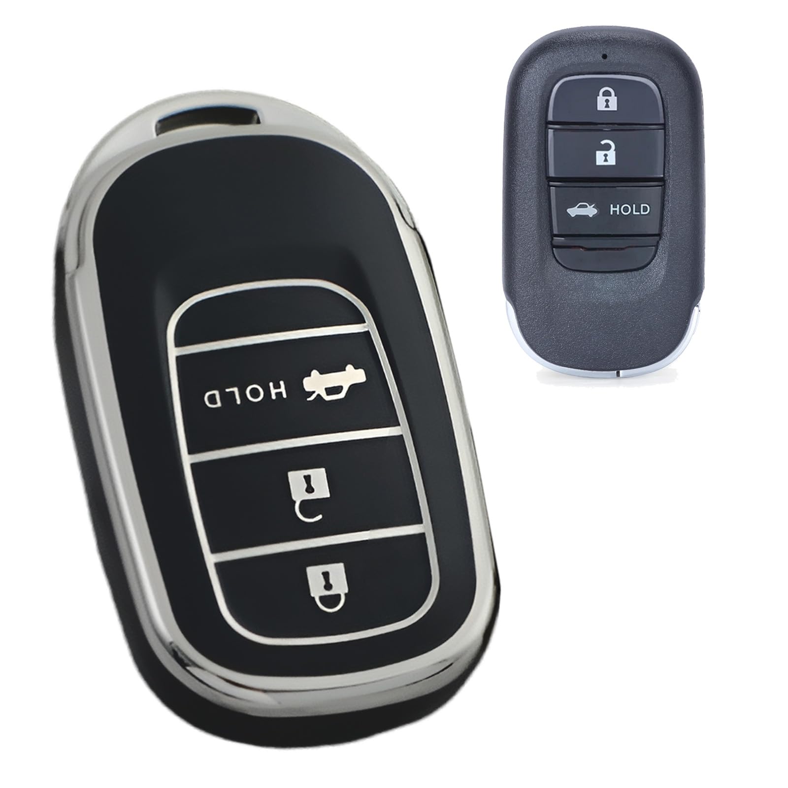 ontto ZR-V N-BOX Чехол для ключей Honda из ТПУ Оболочка для ключей Чехол для ключей для m