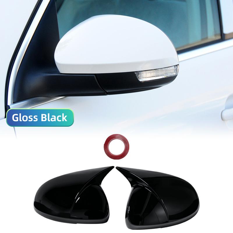 Rearview mirror shell horn shaped rearview mirror modification parts exterior components For Volkswagen Tiguan MK1 2009-2016