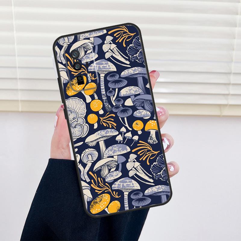Mushroom Forest Cover For Xiaomi 11T 12T 13T 14T Pro 13 14 15 Ultra POCO X7 X6 Pro X3 X5 F5 F6 M6 Pro Case