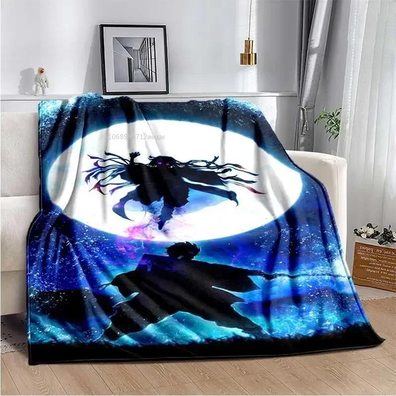 Anime Demon Slayer Kimetsu no Yaiba Fleece Blanket Nezuko Kamado Tanjiro Kamado Soft Bedding Bedspread Sofa Warming Cover