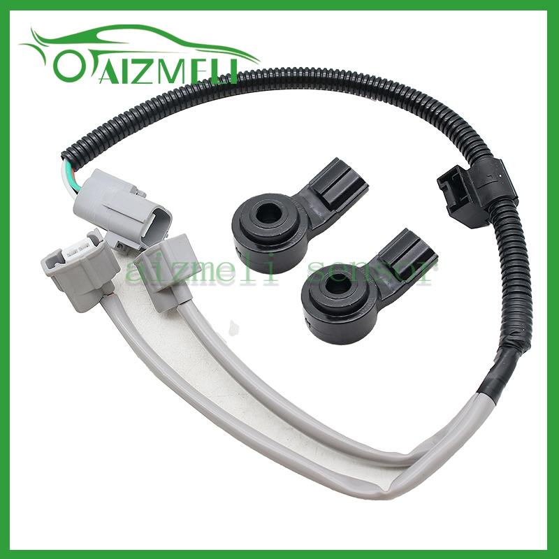 1Pc/1Set Knock Sensor 89615-20090 89615-06010/Harness 82219-48010 82219-08010 For Camry Highlander Sienna LEXUS RX400H Toyota