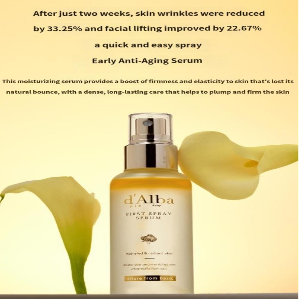 d’Alba White Truffle First Spray Serum – 100ml / KOREA COSMETIC