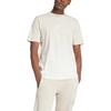 adidas T Shirts Men's Ecru Crew Neck Moderate JJ3696