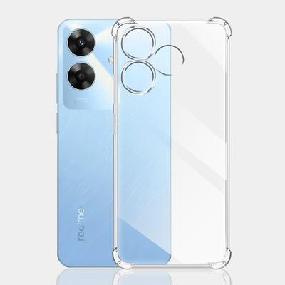 Przezroczysta, odporna na wstrząsy obudowa z poduszką powietrzną TPU do Realme Note 60 Miękka silikonowa obudowa telefonu do Realme Note 50 Ochronne nowe Fundas Conque