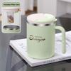 Heat-resistant Milk Coffee Cup 580ml Thermal Mug Drinking Cup Insulated Mug  Tea Milk