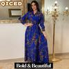 Fashion Autumn Winter V-Neck Long Sleeve Casual Dresses