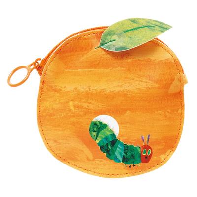 Gakken Stafle "The Very Hungry Caterpillar" Coin Case, Mini, Orange, F15083