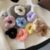 Korean Style Plush Candy Color Hair Ring Woman Cute Sweet Fashion Scrunchie Hair Accessories