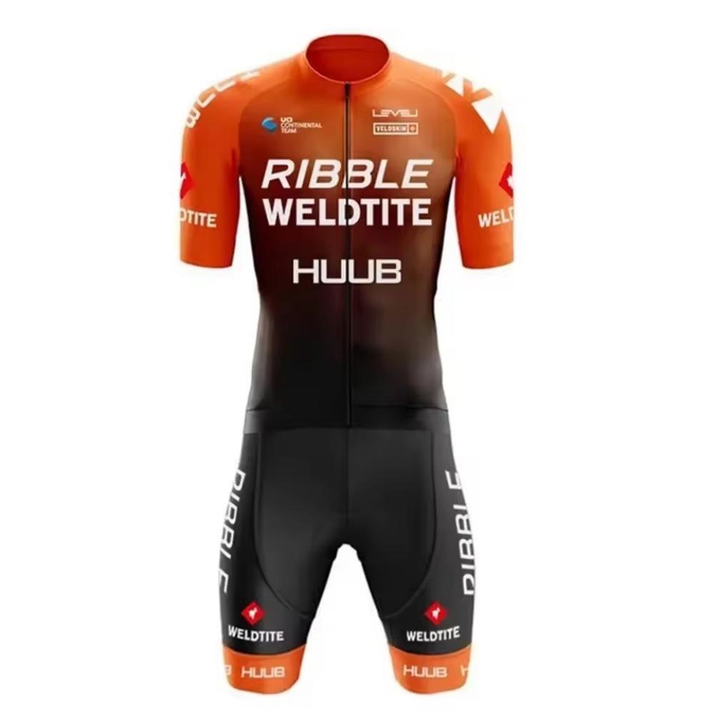 HUUB Summer Short-sleeved Triathlon Onesie Cycling Suit Triathlon Mountain Bike Racing Suit