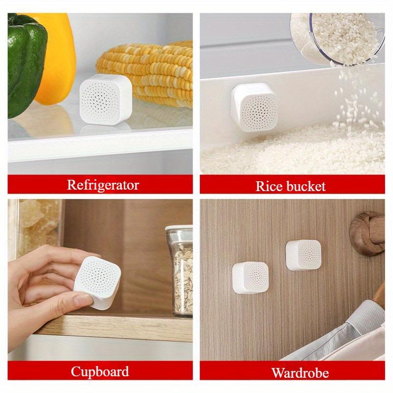 6/24pcs Refrigerator Odor Removal Box Activated Carbon Purification Bags Formaldehyde Reduction Home Aseptic Deodorizer Tool Set