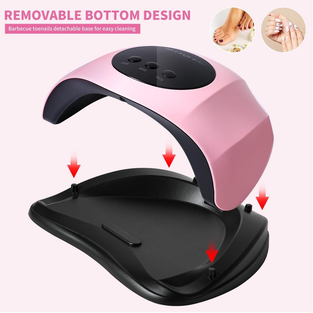 Nail UV Dryer Machine Professional 24LED UV Manicure Lamp Home Use Nail Lamp For Drying Polish Varnish With USB Cable