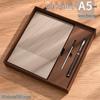 A5 Thickened Custom Leather Notebook: High-Value Business Diary with Optional Logo Printing