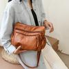 Univerzálna mäkká PU kožená kabelka a taška cez rameno pre ženy Veľkokapacitné crossbody kabelky Tote Bucket Bag Dámske Vysoko kvalitné kabelky Hobo Bag