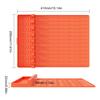 Silicone BBQ Grill Mat Barbecue Grill Pad Nonstick BBQ Grilling Mat Kitchen Accessory Suitable for Outdoor Cooking