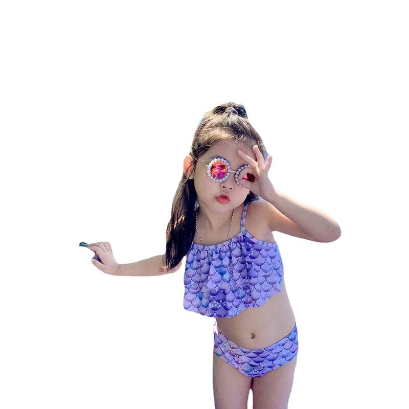 Conjunto de Bikini de Sirena para Niñas