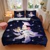 3pcs Mickey Mouse Printed Bedding Set, Breathable And Soft, Machine Washable, Christmas Gift, Suitable for Bedroom Decoration, 094