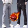 Men's Plus-Size Velvet & Thick Sweatpants - Autumn/Winter Casual Large-Size Trousers
