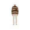 Polo Ralph Lauren SS24 Striped Full Print Loose Fit Zip Long Sleeve Jacket Men Jacket Brown 710938361-001