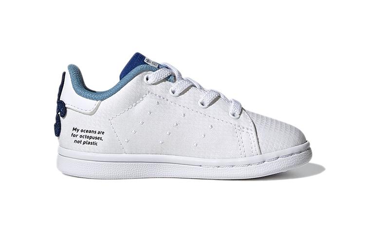 adidas Originals Primeblue Abrasion Resistant Low Top Skateboard Shoes White Infant And Toddler FX6005