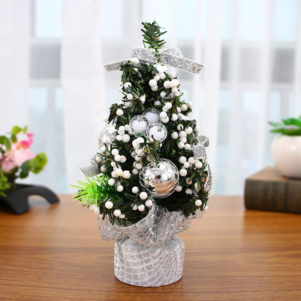 1pcs Mini Christmas Tree Festival Decoration Desktop Decoration Small Tree Gifts Festival Party Supplies New Year Christmas Tree