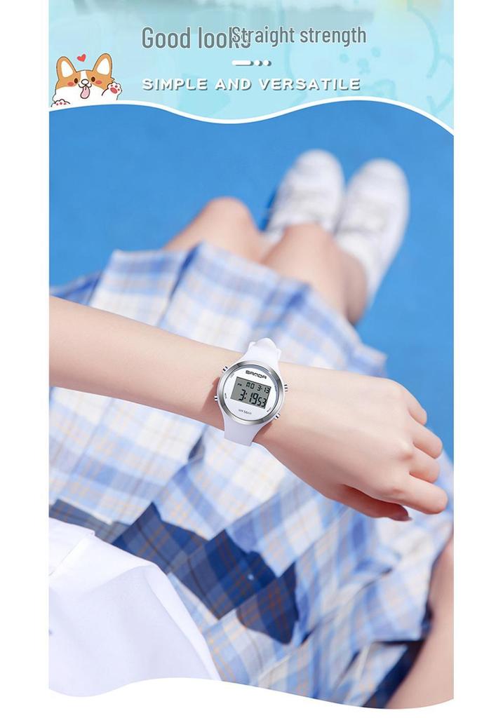 Sanda Colorful Multi-Function Waterproof Sports Watch for Men & Women